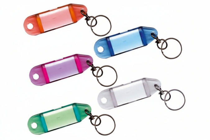 Portacartellini Tipo Pesante Con Anello E Givolare - 100 Pezzi