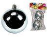Sfere Lisce Colore Argento Mm.80 In Confezione Da 2 Pezzi