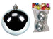 Sfere Lisce Colore Argento Mm.80 In Confezione Da 2 Pezzi