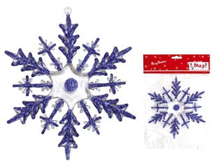 Decoro Cristallo Blu - 1 Blister I Re Magi