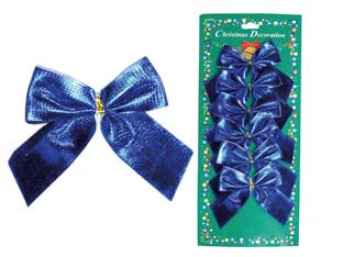 Nastro Stoffa In Set 6 Pz. Blu- - Cm.8X9 - 1 Blister I Re Magi