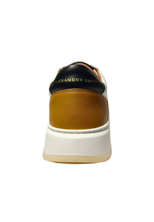 ALEXANDER SMITH Scarpe Uomo Alexander Smith Harrow Man-White Cognac da uomo