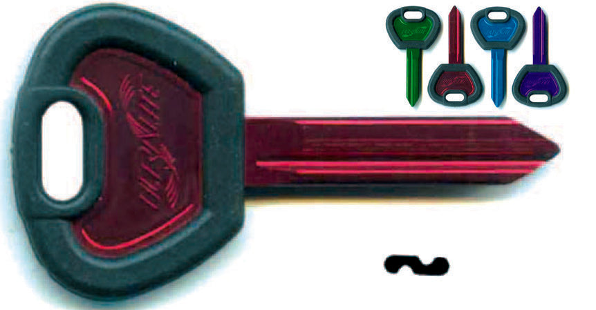 Chiavi Simplex Per Auto Citroen Peugeot Sx6U4- - Sx6U4 Ultralite Verdi - 5 Pezzi Silca