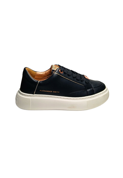 ALEXANDER SMITH Scarpe Donna Alexander Smith Eco Greenwich Woman-Black Gold da donna