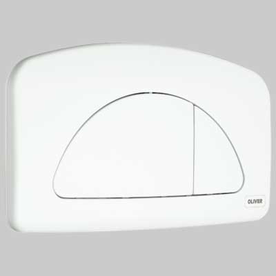 Placca Di Comando Diamante 2 Doppio Tasto Cromata Oliver International