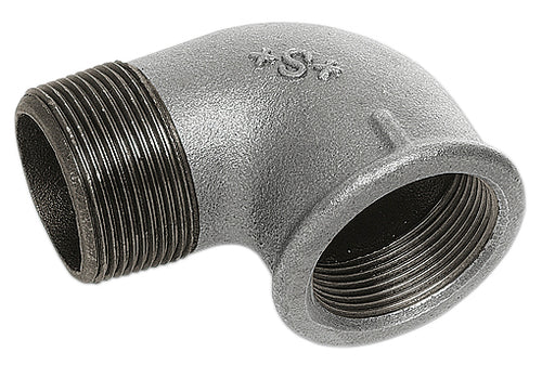 Gomito 90G M F Ghisa Zincata D 1.1/2 92- Amaflex- 1,0 Pz