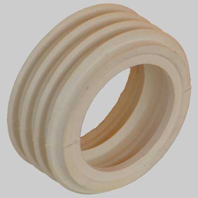 Morsetto Bianco Kariba Per Attacco Tubo Kariba