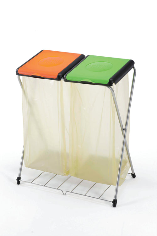 Pattumiera Gimi Duo C/Griglia E Due Coperchi- Gimi- 1,0 Pz