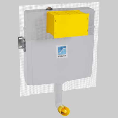 Cassetta Incasso Up 199 Wc Doppio Scarico Schwab