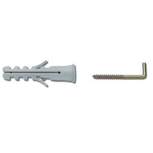 Elematic Conf.10 Tassello 4X20 Gancio Appendiq- Itw Construction Products Italy- 1,0 Confezione