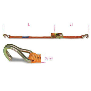 Robur 8181 Nastro Ancoraggio Cric 35 Mm X 6 M- 1,0 Pz