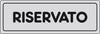 Etichetta Adesiva 150X50 Riservato- 10,0 Pz