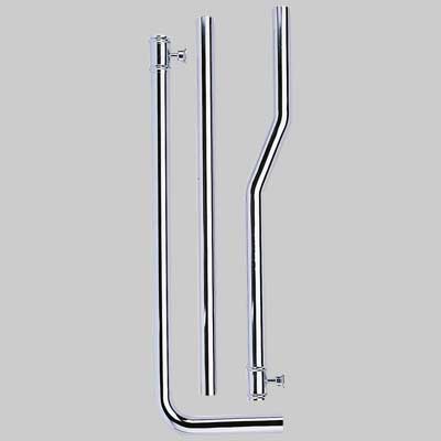 Tubo Esterno In Ottone Per Cassetta Alta Finitura Cromato Cm 180 X Ø 30 Tremolada