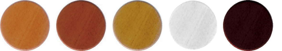 Tappo Copriforo Adesivo D 13 Mm Noce Scu Venato*- 5,0 Centinaia