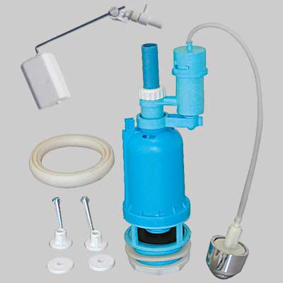 Meccanismo Pneumatico Per Cassetta Monoblocco Attacco Laterale 3/8 Made In Italy