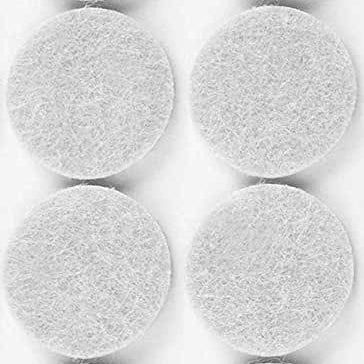 Feltrino Adesivo Sedia Bianco D 26 Mm Cf 8 Pz- 50,0 Confezione