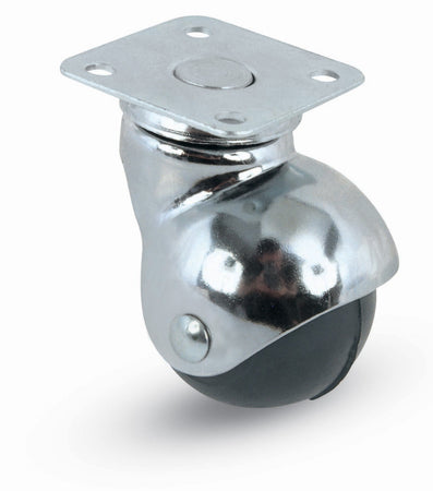 Ruota Mobile D 30 Mm A Cuffia 165 Piastra Girevole*- Avo- 24,0 Pz