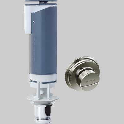 Valvola Pulsar Dual Per Cassetta Alta In Ceramica Doppio Scarico Bampi