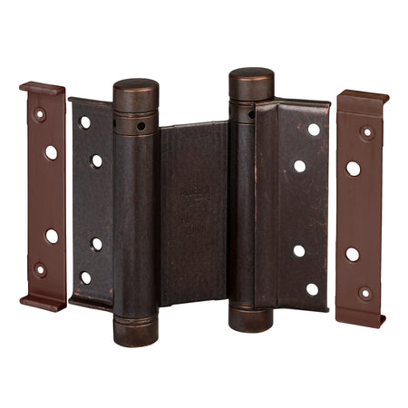 Cerniera Bommer Bronzata H 100 Mm- Aldeghi Luigi Spa- 1,0 Coppie