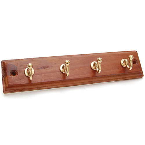 Appendiabiti Holz 4 Posti 235X50 Mm Noce Oro- Diesse- 5,0 Pz