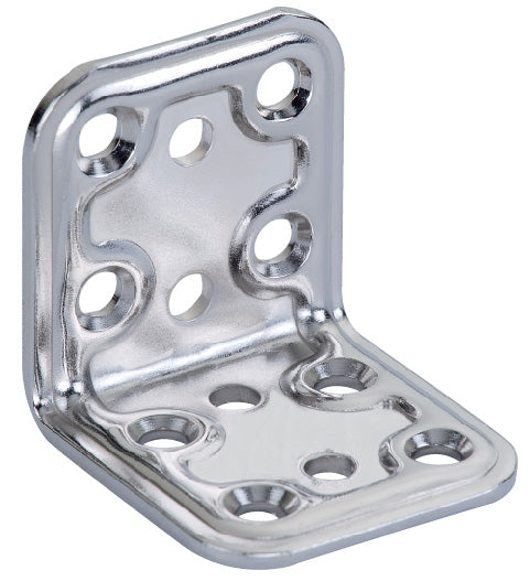 Piastra 746/In Angolare Inox 40X40X40 Mm- Aldeghi Luigi Spa- 5,0 Pz