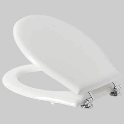 Sedile Colato Cl36 Bianco Coprivaso Copriwater Sapal