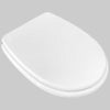 Sedile Mdf Poliesterato M138 Bianco Coprivaso Copriwater Seba