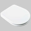 Sedile Mdf Poliesterato M162 Bianco Coprivaso Copriwater Seba