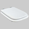 Sedile Mdf Poliesterato M174 Bianco Coprivaso Copriwater Seba