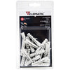 Elematic Blister Tassello E/Va 6X30 Mm Vite 15+15 Pz*- Itw Construction Products Italy- 10,0 Confezione