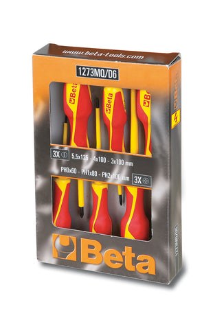Beta 1273Mq D6 Serie 6 Cacciavite Isolati- Beta- 1,0 Pz