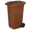 Pattumiera 240 L C/Ruote Marrone Mp- 1,0 Pz