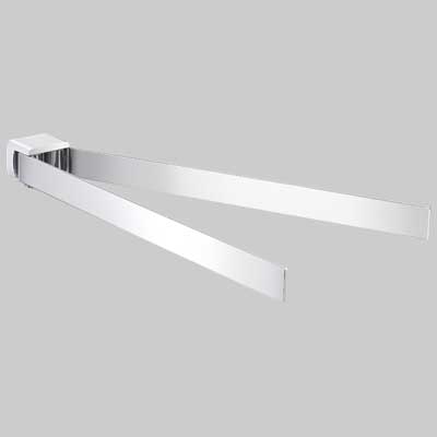 Portasalviette A Snodo Pirenei Ottone Cromato Cm 35 Gedy