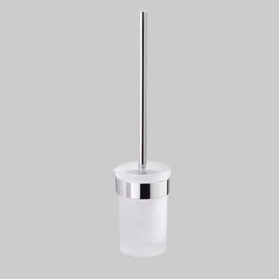 Portascopino Sospeso Pirenei Ottone Cromato Gedy