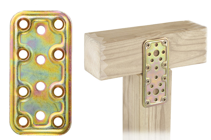 Piastra 745 Diritta Acciaio Tropic 40X160 Mm- Aldeghi Luigi Spa- 25,0 Pz