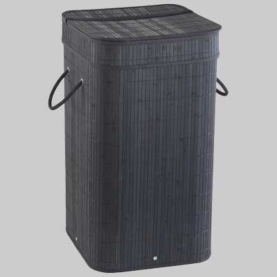 Portabiancheria Tatami Nero Gedy