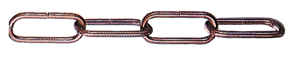 Pl Catena P/Lampadario F Ton 3,8 Mm Nich 500 Mm- 1,0 Pz