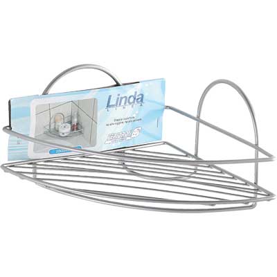 Angoliera Doccia 1 Ripiano Metallo Made In Italy