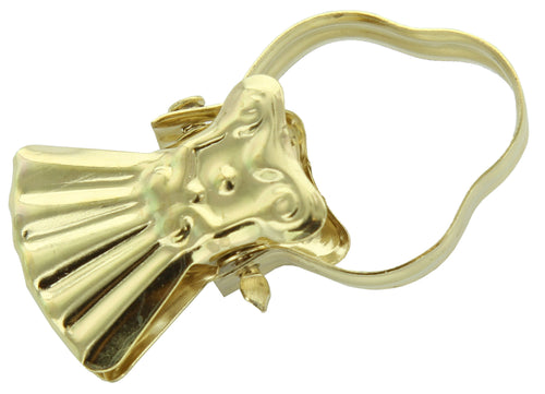 Pinza P/Tende C/Arco Ottonato**- 100,0 Pz