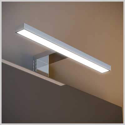 Applique Led Rettangolare Mod. L006B Cm 30 5 W Made In Italy