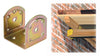 Piastra 761 Staffa Esterno Travi Acc Trop 70X46 Mm- Aldeghi Luigi Spa- 10,0 Pz