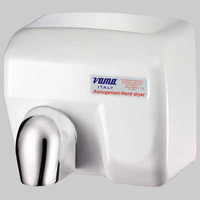 Asciugamani Elettronico Ariel Bf Acciaio Bianco 2400 Watt Vama