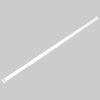 Asta Doccia 1 Lato Bianca Estensibile 125 X 225 Made In Italy