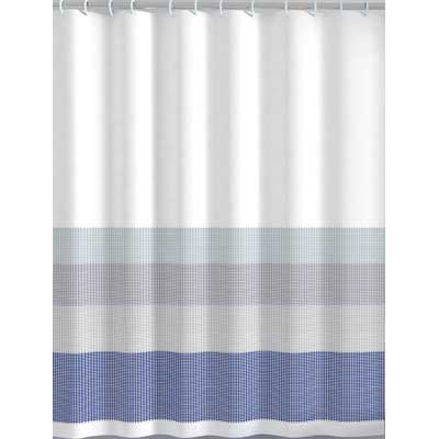 Tenda Doccia Jeans Tessuto 120X200 Multicolore Gedy