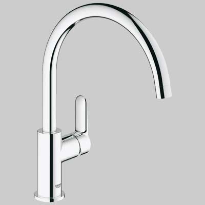 Monocomando Lavello Bocca Alta Bauedge Cromo Grohe