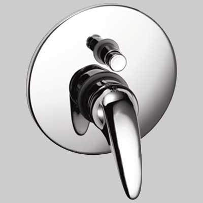 Monocomando Doccia Incasso Con Deviatore Reve Cromo Eurorama