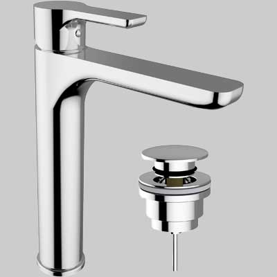Miscelatore Lavabo Super Goodlife C/Scarico Click Clack Teorema