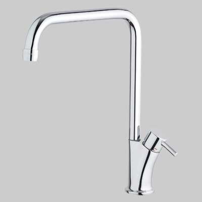 Monocomando Lavello Cucina Banana Slim Canna Alta Girevole Cromo Mamoli