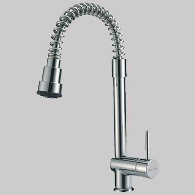 Monocomando Lavello Con Molla E Doccetta Estraibile Cromo Porta & Bini