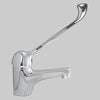 Monocomando Lavabo Leva Clinica Cromo Made In Italy